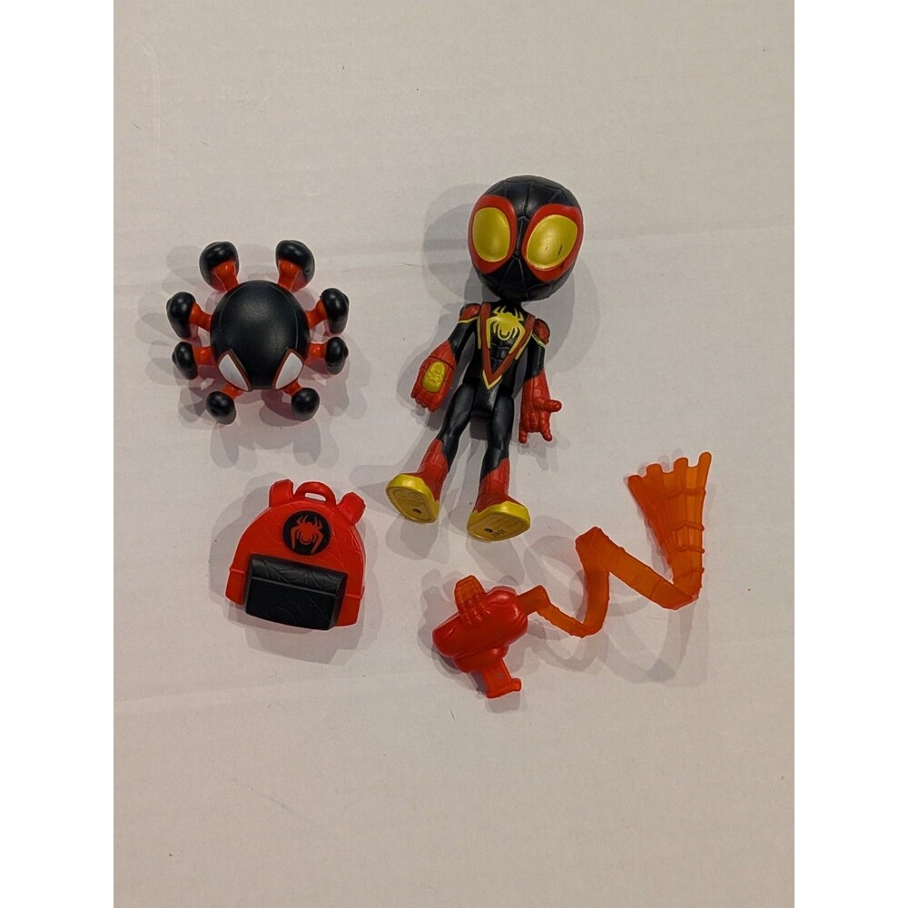 Marvel Spidey and His Amazing Friends Miles Morales Figure with Spider-Bot F7257